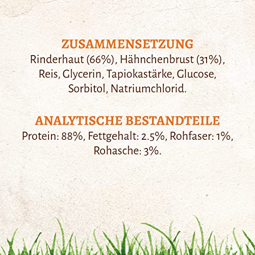 8in1 Delights Kauringe (gesunder Kausnack in Ringform für größere Hunde über 20 kg, hochwertiges Hähnchenfleisch), 3 Stück (119 g) - 9