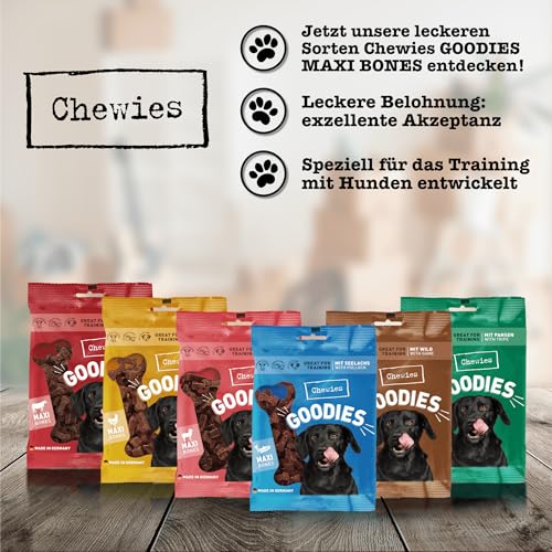 Chewies Hundeleckerli Multipack 2, 3 x 200 g Lamm Wild Lachs, 1er Pack (1 x 600 g) - 4