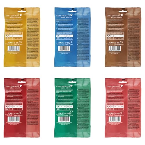 Chewies Hundeleckerli Multipack 3, 6 x 125 g, 1er Pack (1 x 750 g) - 3