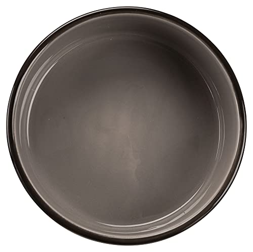 Trixie 24533 Napf mit Pfoten, Keramik 1,4 Liter/ø 20 cm, braun / creme - 2