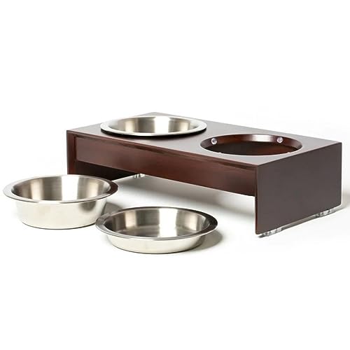PetFusion Edle Futterstation aus Massivholz (Kurz) - 4