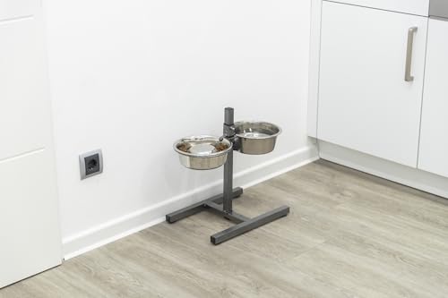 TRIXIE 24921 Hundebar mit 2 Edelstahlnpfen, 1,8 l/ 20 cm - 6