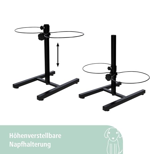 Kerbl 82258 Futterbar inklusive Näpfe, 2 x 2800 ml - 3