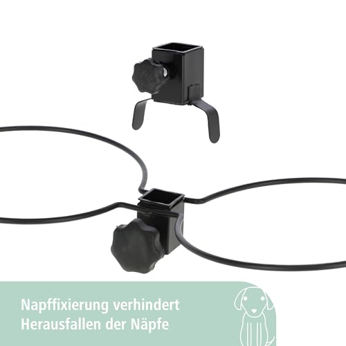Kerbl 82258 Futterbar inklusive Näpfe, 2 x 2800 ml - 4