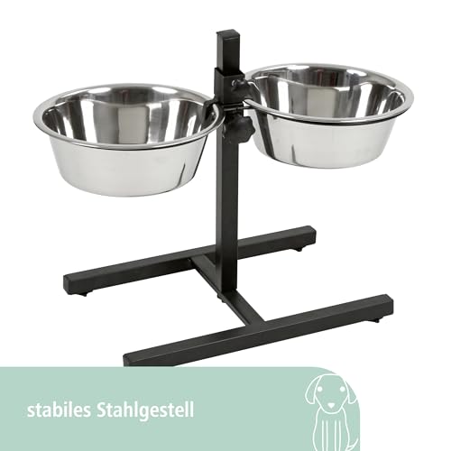 Kerbl 82258 Futterbar inklusive Näpfe, 2 x 2800 ml - 6