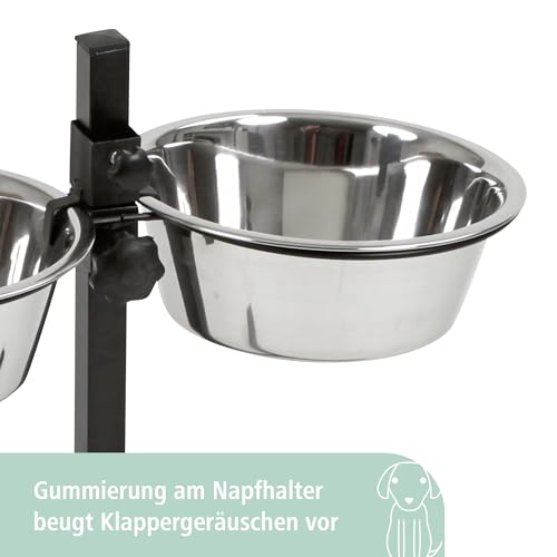 Kerbl 82258 Futterbar inklusive Näpfe, 2 x 2800 ml - 7