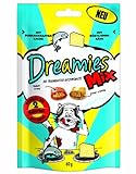 Dreamies Katzensnack Mix mit Lachs und Käse, 3er Pack (3 x 60g)