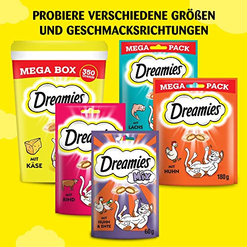 Dreamies Katzensnacks Mix mit Käse und Rind (6 x 60 g) - 8