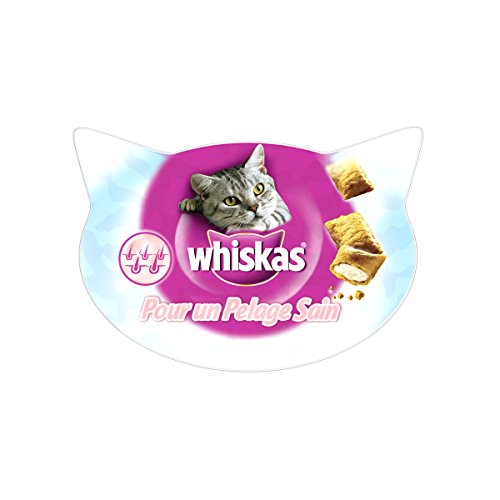 Whiskas Gesundes Fell Katzensnacks, 8 Packungen (8 x 50 g) - 2