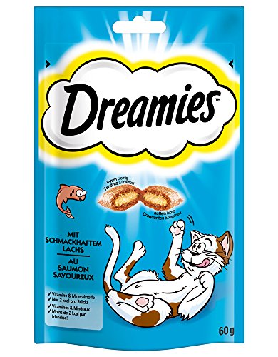 Dreamies Katzensnacks Klassiker mit Lachs (6 x 60g) - 2