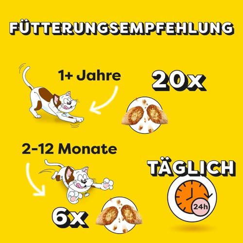 Dreamies Katzensnacks Klassiker mit Lachs (6 x 60g) - 4