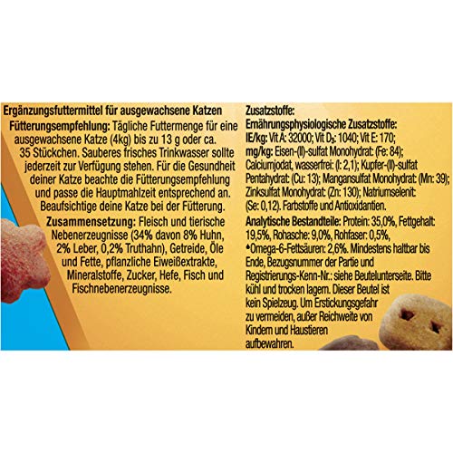 Felix Knabber Mix Katzensnack Original, 8er Pack (8 x 60 g) - 13