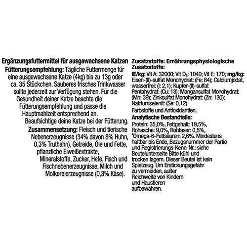 Felix Knabbermix Katzensnack Picnic Party, 8er Pack (8 x 60 g) - 13
