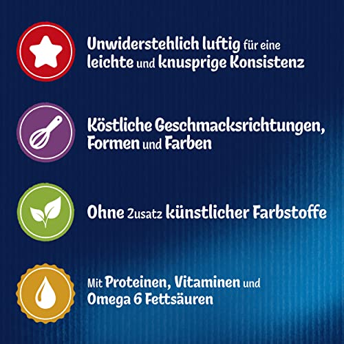 Felix Crispies Katzensnack, Rind und Huhngeschmack, 8er Pack (8 x 45 g) - 4