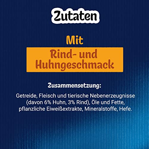 Felix Crispies Katzensnack, Rind und Huhngeschmack, 8er Pack (8 x 45 g) - 7
