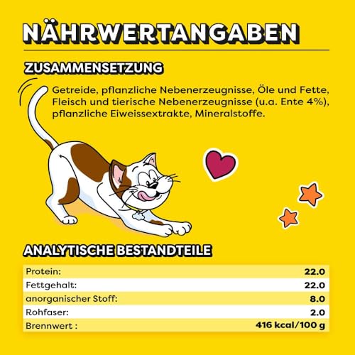 Dreamies Katzensnacks Klassiker mit Ente (6 x 60g) - 5