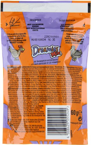Dreamies Katzensnack Mix mit Huhn und Ente, 3er Pack (3 x 60g) - 2