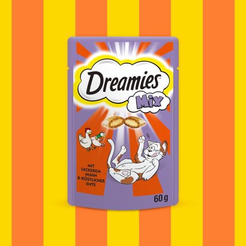 Dreamies Katzensnacks Mix mit Huhn und Ente, 6 Packungen (6 x 60 g) - 7