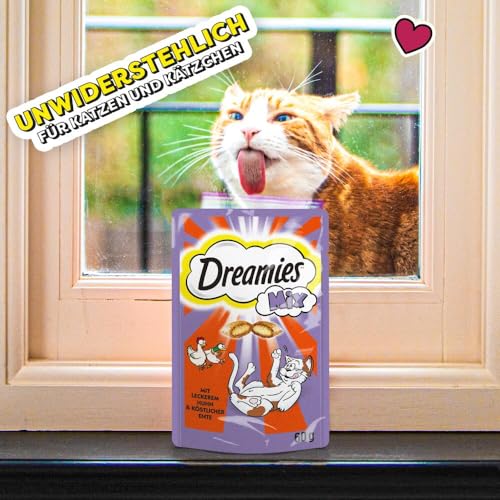 Dreamies Katzensnacks Mix mit Huhn und Ente, 6 Packungen (6 x 60 g) - 10