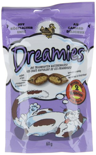 Dreamies Katzensnack mit Ente 60g, 3-er Pack (3 x 60g) - 2
