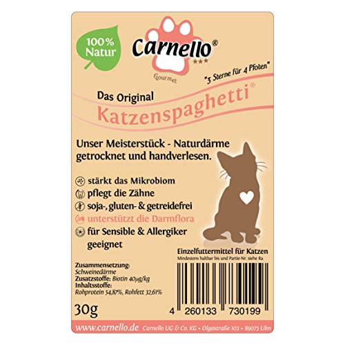 Carnello Katzenspaghetti 30g, 4er Pack (4 x 30 g) - 7
