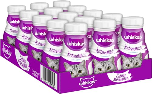 Whiskas Katzenmilch, 15 Packungen (15 x 200 ml)