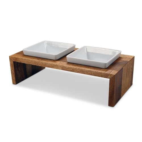 REPLUS Futterstation Meshidai True – Doppelnapf – XS - 2