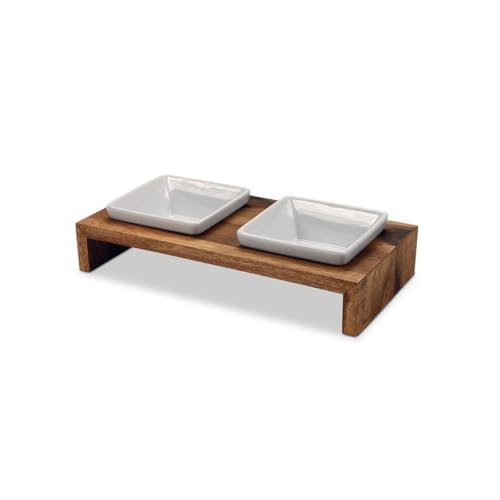REPLUS Futterstation Meshidai True – Doppelnapf – XS - 3