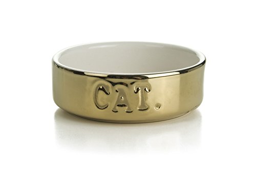 Katzen Keramiknapf ‚Goldie‘ – ø 11,5 cm
