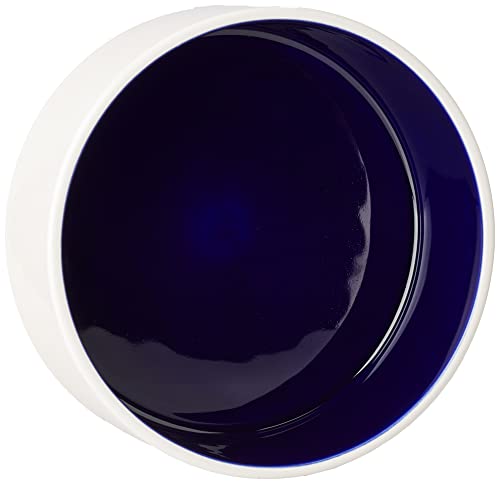 Trixie 2452 Keramiknapf, 2,1 Liter/ø 23 cm, creme/blau - 2