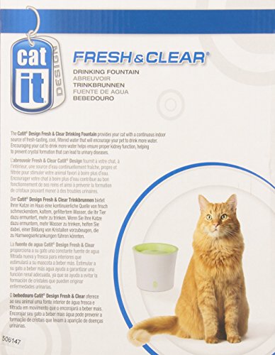 Catit 55600 Trinkbrunnen „Fresh & Clear“ 3 L für Katzen und kleine Hunde - 6