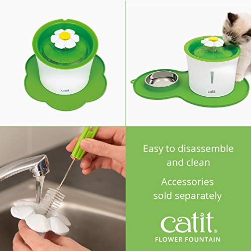 catit 43742W Senses 2.0 Blumentrinkbrunnen für Katzen - 9
