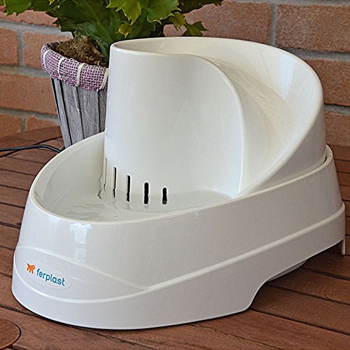 Ferplast 71300011 Katzen- und Hundetrinkbrunnen VEGA, Inhalt: 2 Liter, Maße: 23 x 29,5 x 16 cm - 3