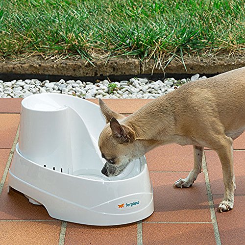 Ferplast 71300011 Katzen- und Hundetrinkbrunnen VEGA, Inhalt: 2 Liter, Maße: 23 x 29,5 x 16 cm - 2