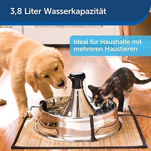 PetSafe D360SS-EU-45 Drinkwell Edelstahl-Trinkbrunnen 360 - 2