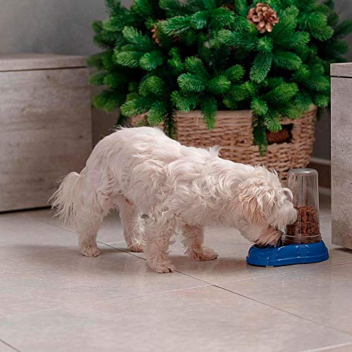 Ferplast 71968099W2 Nahrungsspender AZIMUT 600, für Wasser und Futter, für Katzen und Hunde, Maße: 12,5 x 19 x 19,5 cm, Inhalt 0,6 Liter, weiss - 3