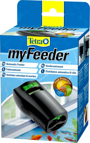 Tetra myFeeder Futterautomat für Zierfische im Aquarium, anthrazit, inklusive Batterien - 7