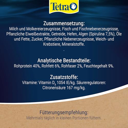 Tetra Pleco Tablets (Grünfutter-Tabletten mit einem hohen Anteil an Spirulina-Algen, Hauptfutter für alle pflanzenfressenden Bodenfische und scheuen Zierfische), 275 Tabletten Dose - 11