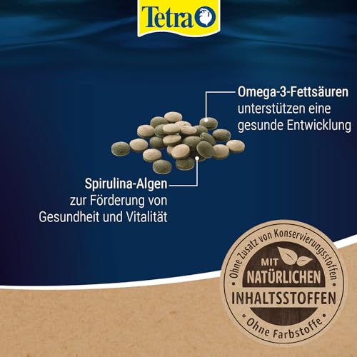 Tetra Pleco Tablets (Grünfutter-Tabletten mit einem hohen Anteil an Spirulina-Algen, Hauptfutter für alle pflanzenfressenden Bodenfische und scheuen Zierfische), 275 Tabletten Dose - 4