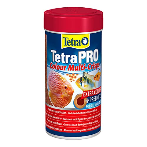 Tetra Pro Colour Premiumfutter (für alle tropischen Zierfische, Farbkonzentrat für hervorragende natürliche Farbausprägung, hoher Gehalt an Carotinoiden für farbverstärkende Wirkung), 250 ml Dose