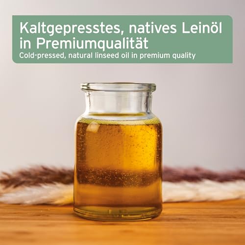 AniForte Barf-Öl Set 2 mit je 500ml Leinöl und Lachsöl – Naturprodukt für Hunde und Katzen - 2