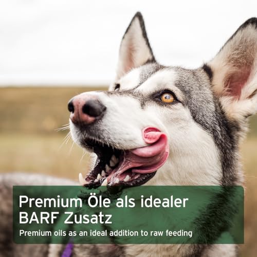 AniForte Premium Futteröl 1 Liter Vitamine Barfen Öl Rundumversorgung für Hund Katze Pferd- Naturprodukt für Tiere - 5