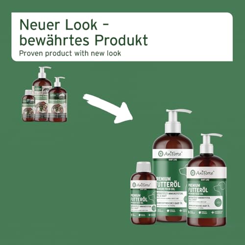 AniForte Premium Futteröl 1 Liter Vitamine Barfen Öl Rundumversorgung für Hund Katze Pferd- Naturprodukt für Tiere - 6