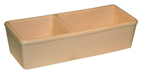 Kerbl Keramiknapf für Nager – doppelt 350 ml + 450 ml