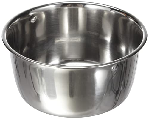 Kerbl 82782 Edelstahlnapf 600 ml, 12 cm Schraubbefestigung für Nager - 2