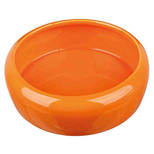 Trixie Keramik Schüssel mit abgerundetem Schüttrand für Kaninchen, 400 ml - 3