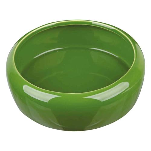 Trixie Keramik Schüssel mit abgerundetem Schüttrand für Hamster, 100 ml, 6 Stück - 2