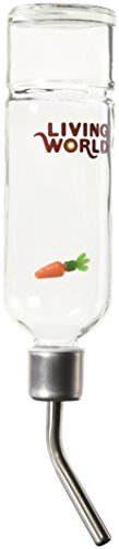Living World Wassertränke aus Glas – 355 ml für Kleintiere