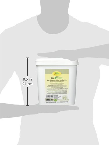 cdVet Naturprodukte EquiGreen Bio-KräuterGrün Leckerlis 2,6 kg - 3