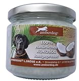 Kokosöl gegen Zecken für Hunde, Katzen und andere Tiere 250ml von Amberdog® – Das ORIGINAL - 2